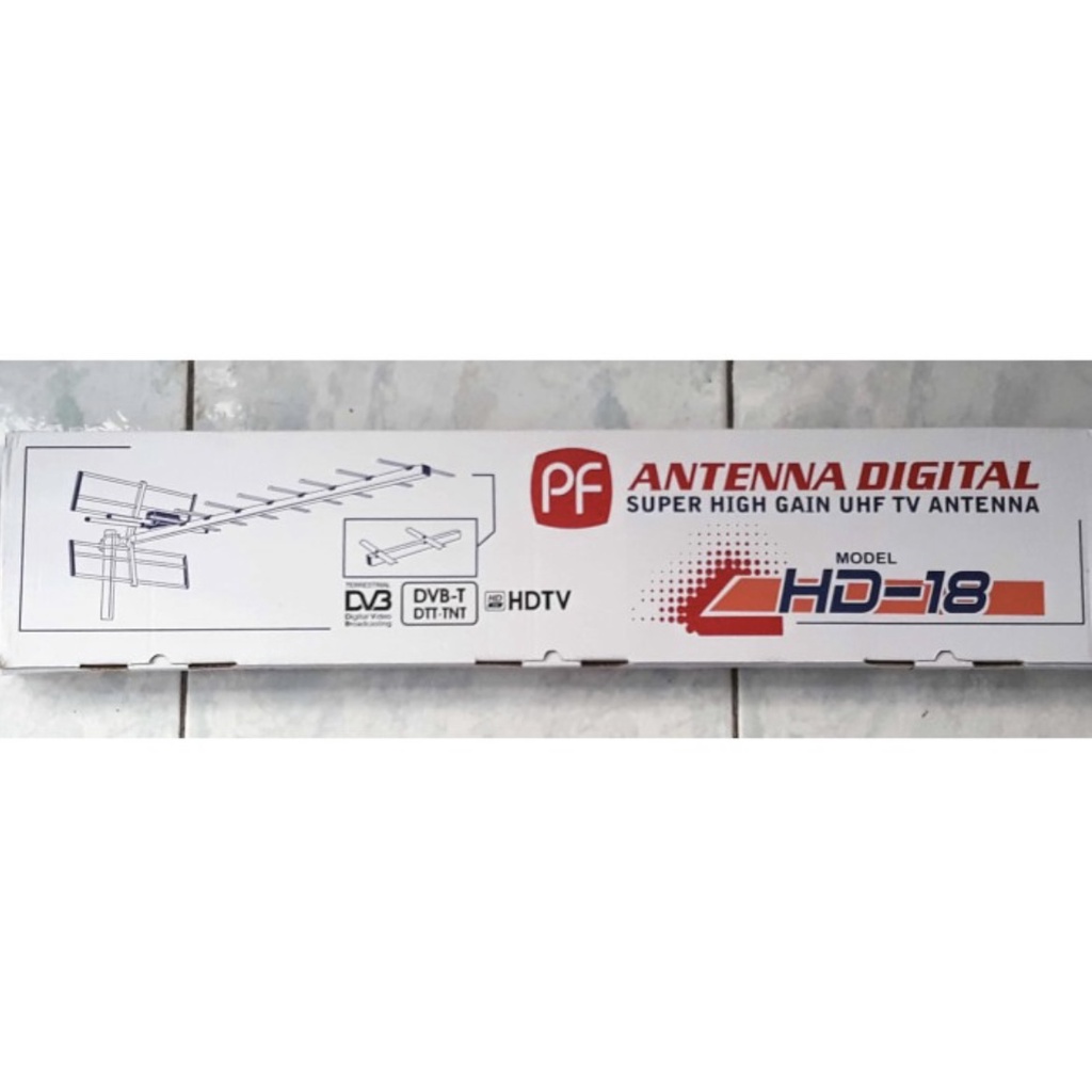 ANTENA DIGITAL HD 18 ANTENA TV OUTDOOR KABEL 10 METER