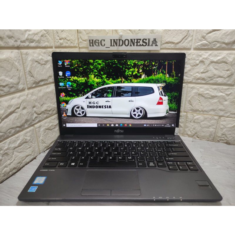 Laptop Fujitsu Lifebook Core i7 Gen 8 Ram 20 GB/SSD 512 GB Spesial Game Dan Desain
