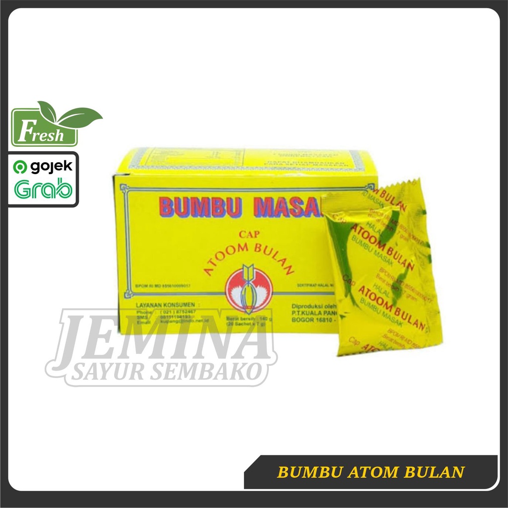 

Bumbu Masak Cap ATOM BULAN