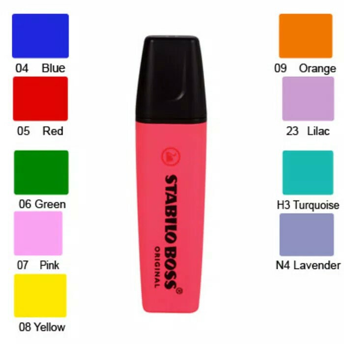 

Stabillo BOSS HG /pack