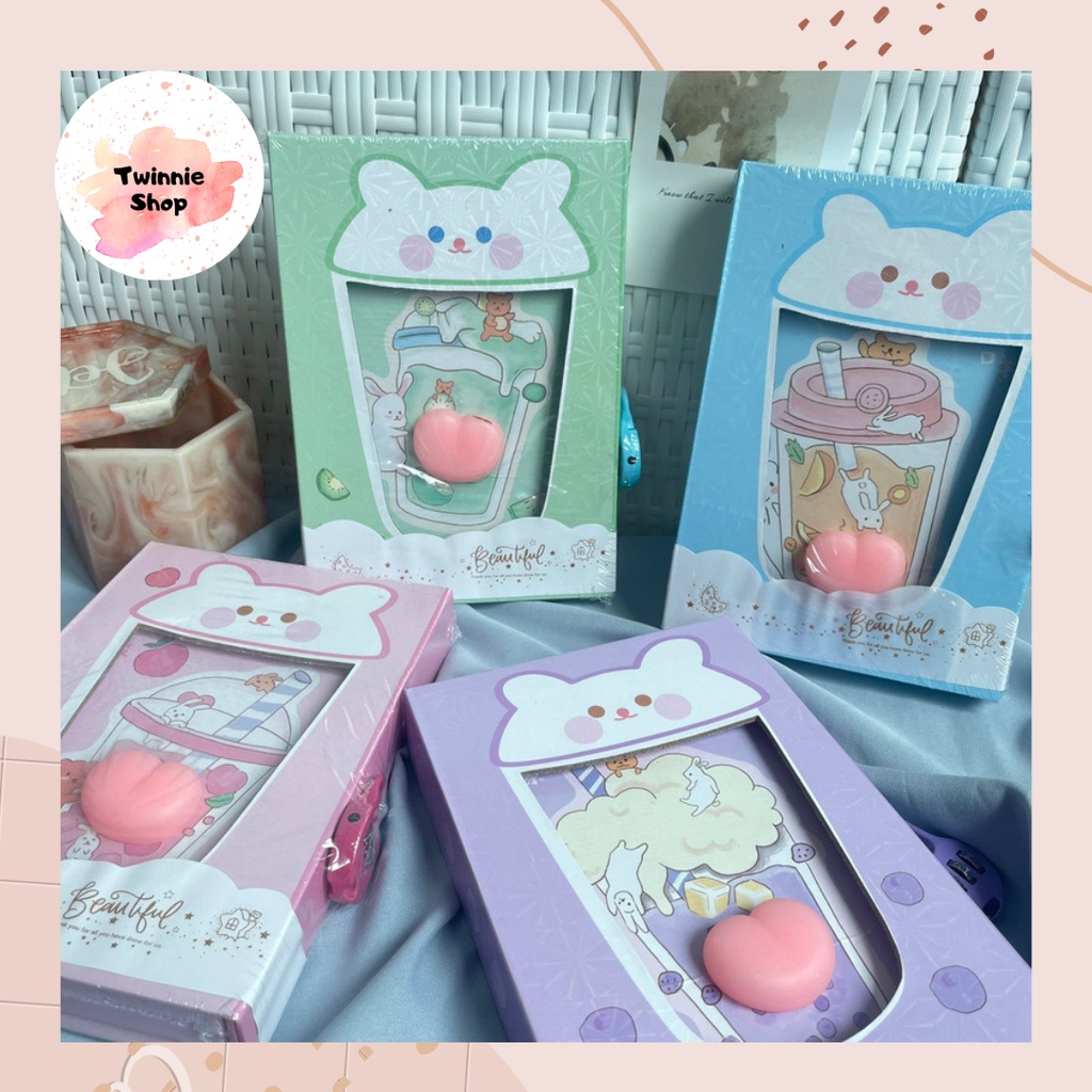 

BUKU DIARY GEMBOK BOBA BUBBLE TEA NOTEBOOK DIARY BOOK KUNCI MODEL SQUISHY LUCU AESTHETIC UNIK ISI KERTAS FULL COLOR UNIK KADO HADIAH ULANG TAHUN
