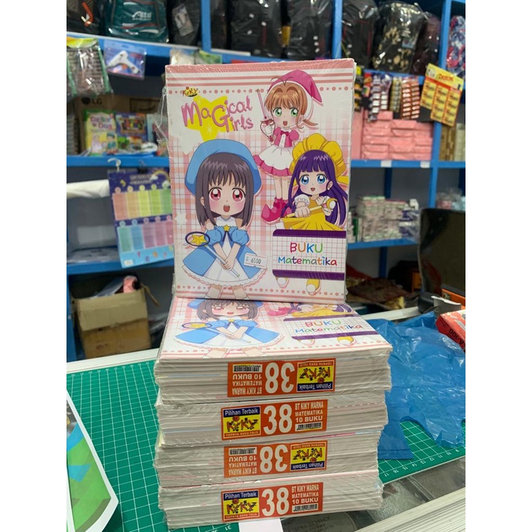 

buku tuli mate matematika 38 lembar