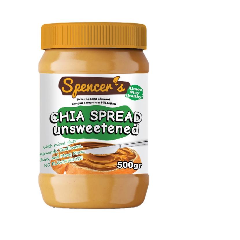 

➯ Spencer's - Chia Spread Original Unsweetened (500g) ✩