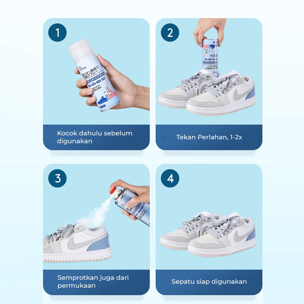 [100% ORIGINAL] SEMPROT SEMPROTAN SPRAY PENGHILANG BAU SEPATU TIDAK SEDAP KAKI ANTI BAKTERI ANTI JAMUR AMPUH