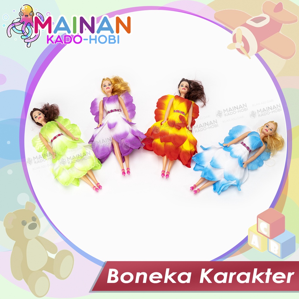 MAINAN MINIATUR ANAK PEREMPUAN BONEKA KARAKTER PRINCESS LUCU IMUT