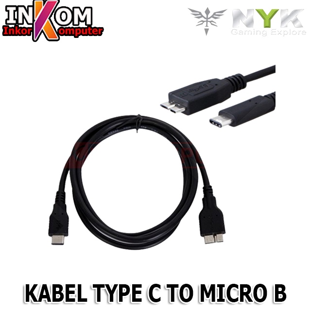 KABEL DATA MICRO B USB 3.0 TYPE C