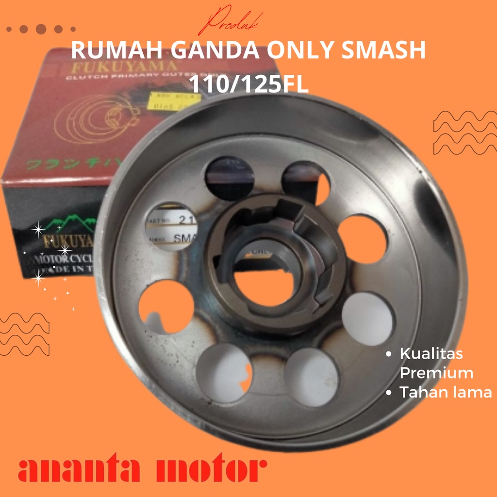 RUMAH PRIMARY COP ONLY SMASH SHOGUN 125 FUKUYAMA RUMAH GANDA ONLY SMASH SHOGUN 125 FUKUYAMA MANGKOK 