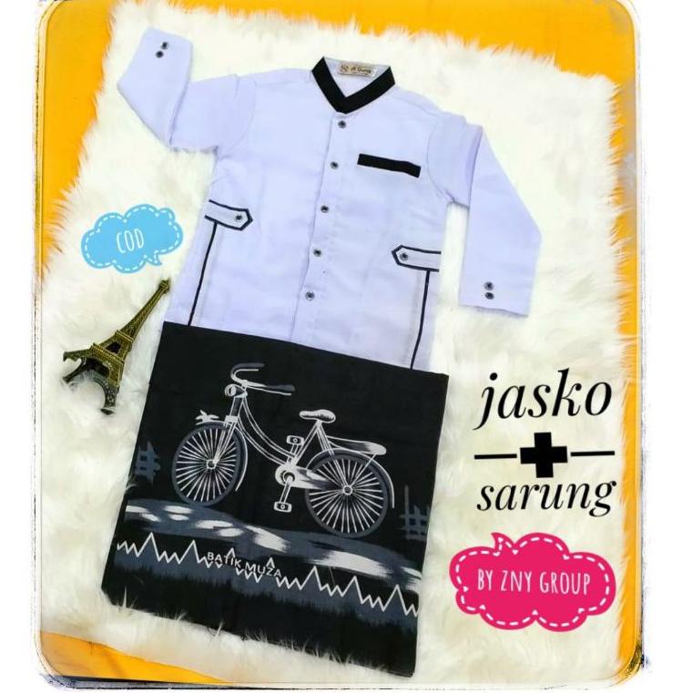 CHEKOUT Jasko Setelan Jasko Anak Anak 5-13 Tahun (Baju Muslim Anak)