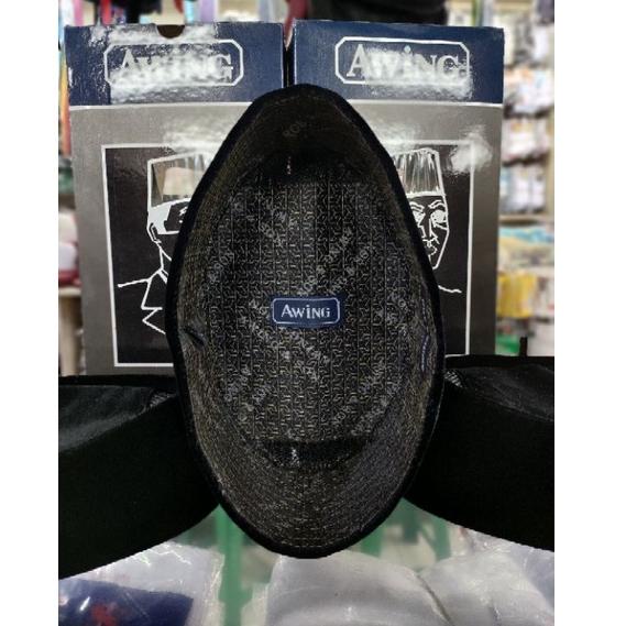 READY Peci Hitam Polos 'AWING' AC Tinggi 7,8,9