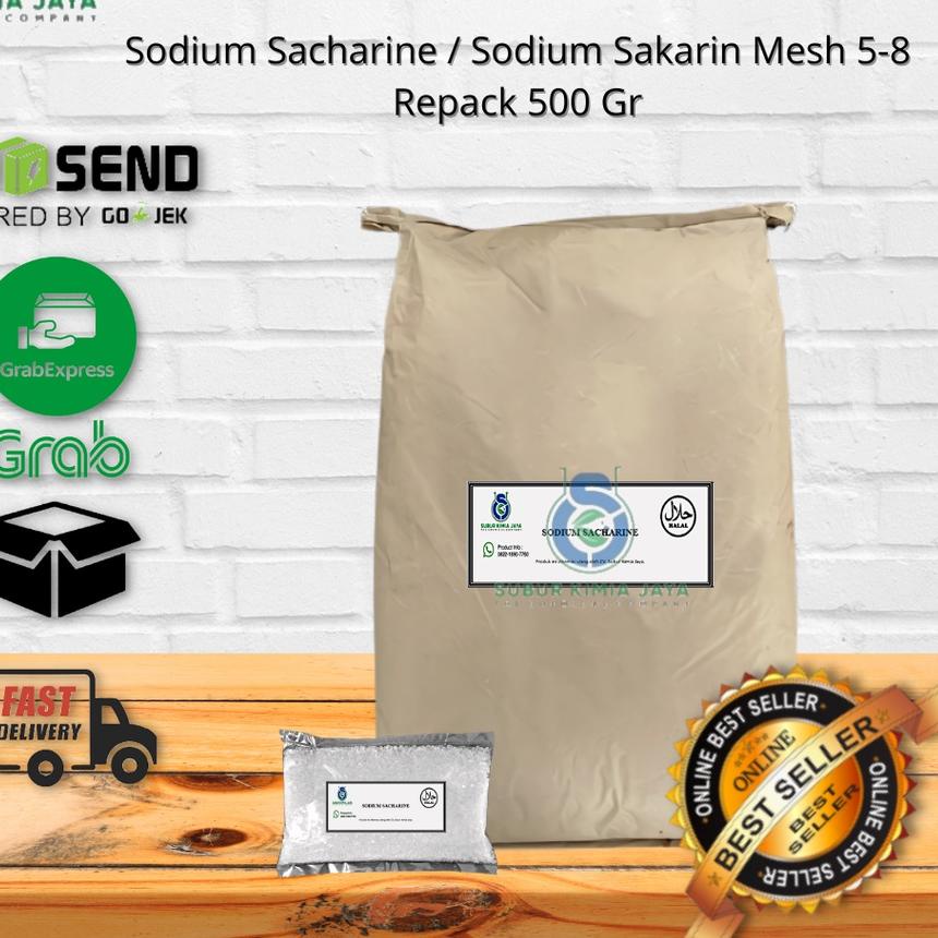 

☛ Sakarin / Sodium Sakarin / sodium sacharine mesh 5-8 kasar biang (500gr) ☛