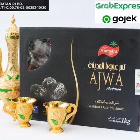 

KURMA BUAH-BUAHAN KURMA AJWA MADINAH HUMAIRA 1 KG EL09I09A82L