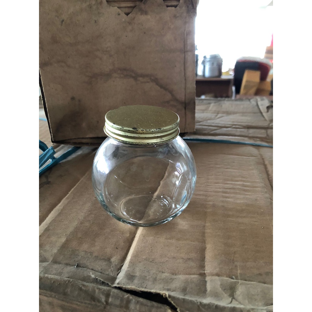 Toples Kaca Permen JAR KACA / GLASS JAR / Toples kue / jar serbaguna