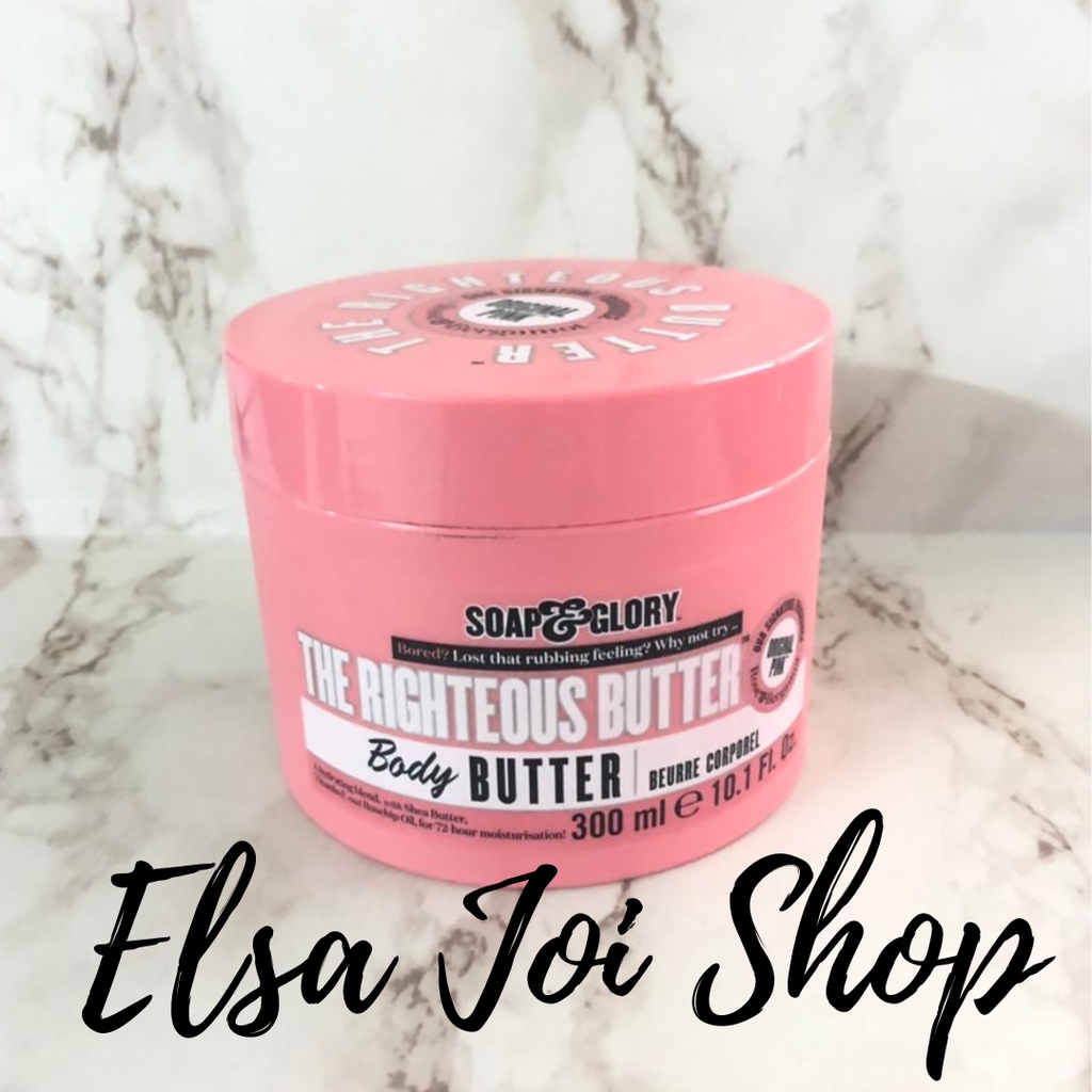 SOAP &amp; GLORY The Righteous Butter Original Pink Body Butter - 300 Ml