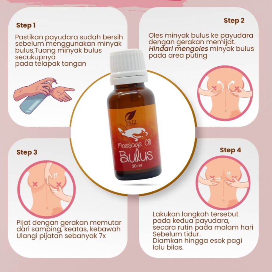 MINYAK BULUS ORIGINAL BPOM / TIDAK BAU AMIS WANGI MELATI / MASSAGE OIL / SABUN WAJAH / SABUN BADAN