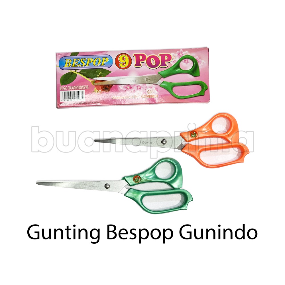 

Gunting Kain Bespop Gunindo Scissor Pemotong Tajam 9 Pop