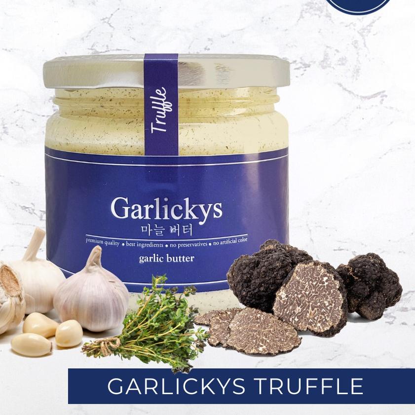 

◄ GARLICKYS Premium Truffle & Garlic Butter | Trufle Garlic Butter | Truffle Garlic Butter Spread ✥