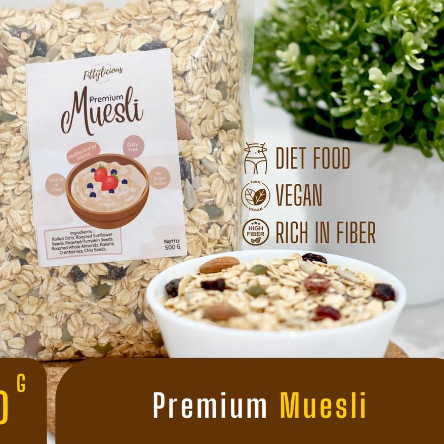 

✼ Fittylicious Muesli 500gr ☀