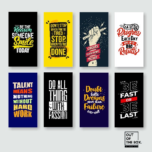 QuotesForYou - Hiasan Dinding Quotes Motivasi Poster Kayu Pajangan Rumah Aesthetic Mini Wall Decor