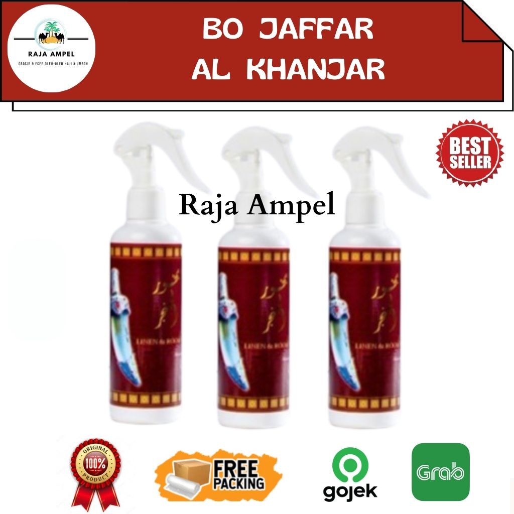 Bo Jaffar AL KHANJAR Pengharum Ruangan Linen & Room Spray Arabian 250ml