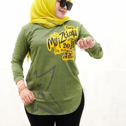 12.12 MALL Zolaqu Terbaru Zolaqu Kaos Wanita Zolaqu Jumbo Fashion wanita / [TERLARIS] KAOS WANITA MO