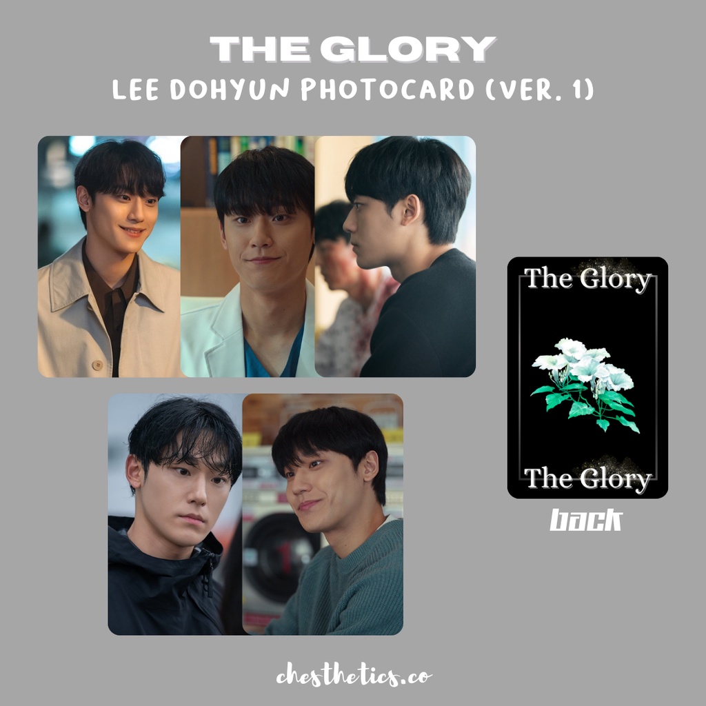 The Glory KDrama Korea Korean Drama Photocard Aktor Lee Dohyun Song Hyekyo