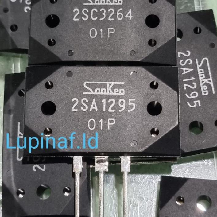 ♨ TRANSISTOR SA1295 SC 3264 A1295 C3264 SANKEN ORIGINAL JEPANG ➬