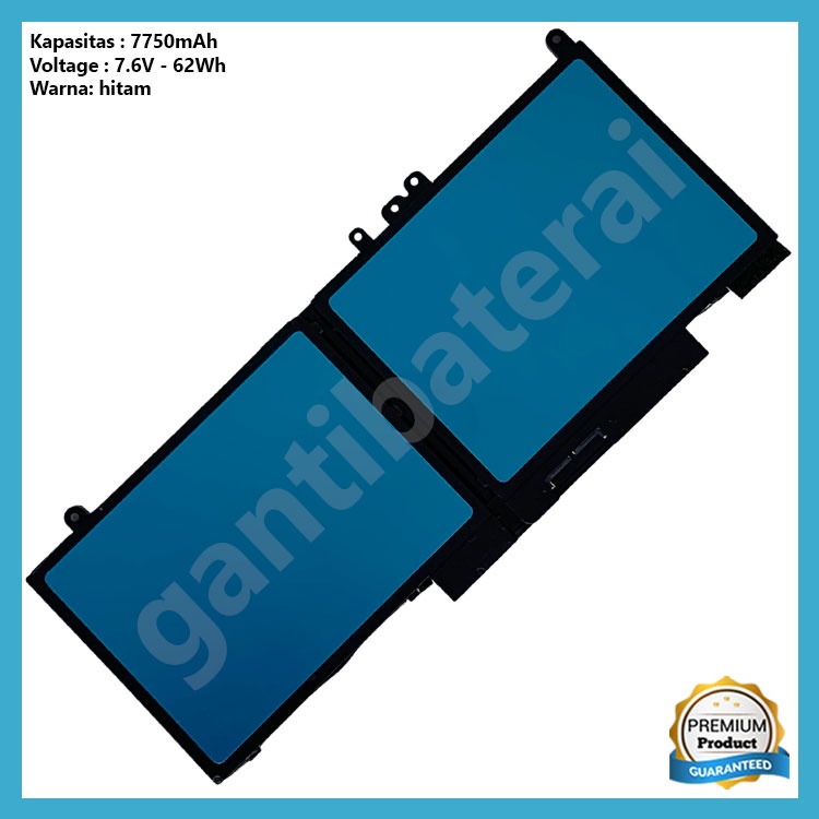 Baterai Dell Latitude E5470 E5450 E5550 E5570 6MT4T