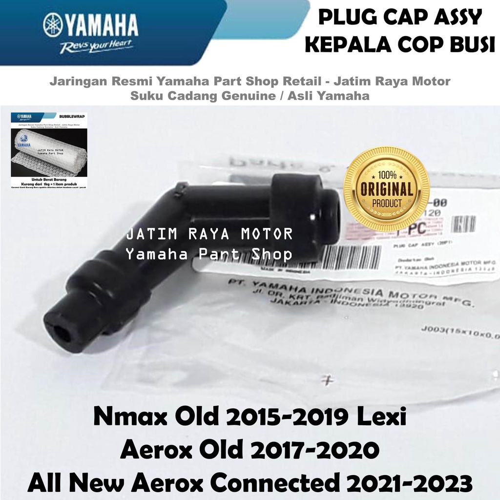 Kepala Cop Busi Lexi Nmax N Max Aerox Old All New Aerox Connected Asli Original Yamaha Surabaya