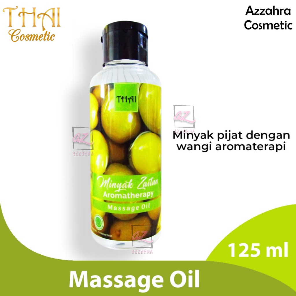 Thai Massage Oil Aromatherapy Olive Oil 125ml - Perawatan Rambut Dan Tubuh