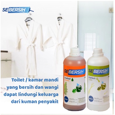 SEBERSIH Karbol Lantai 1 Liter (sereh dan cemara)