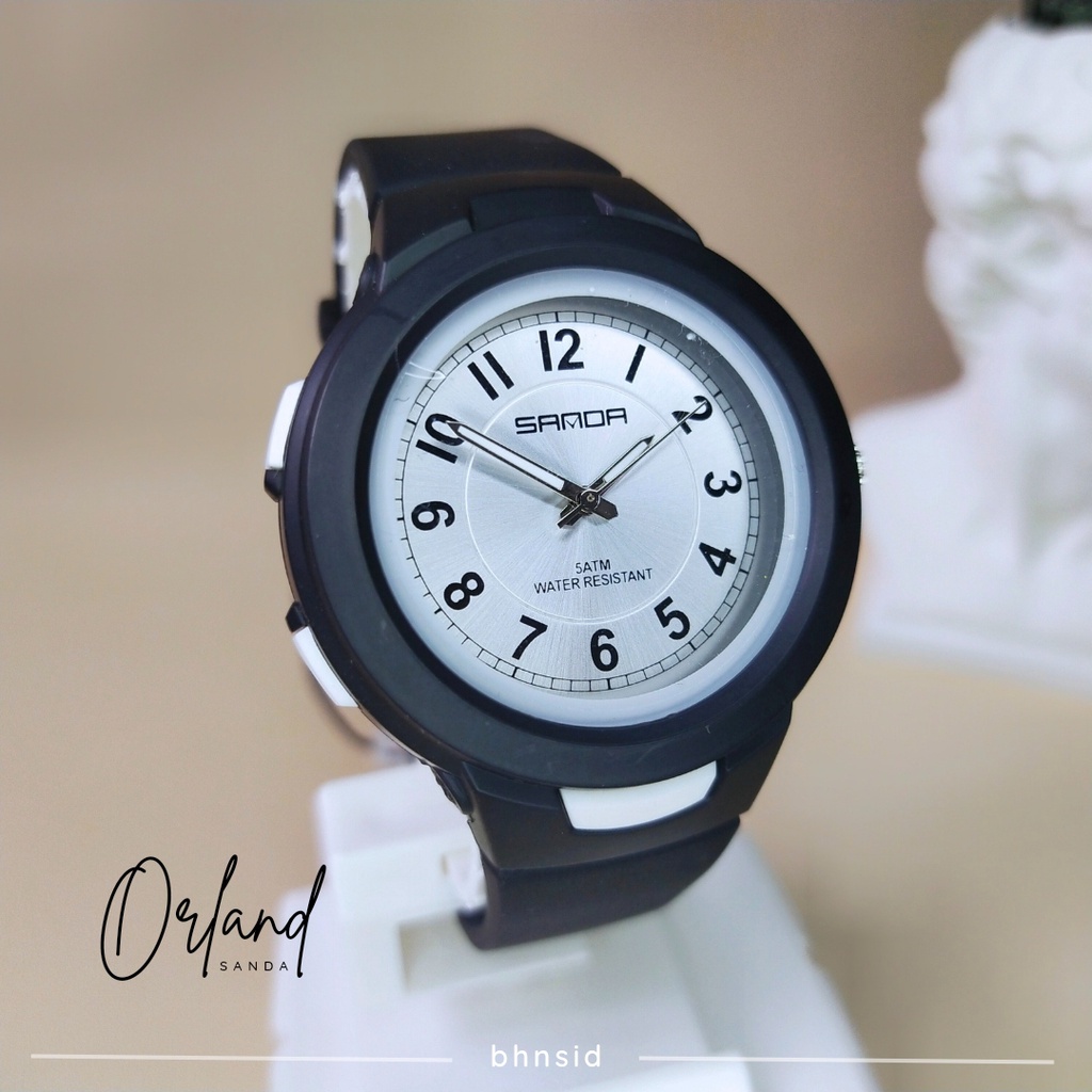 SANDA ORLAND - Analog Sport Rubber Watch