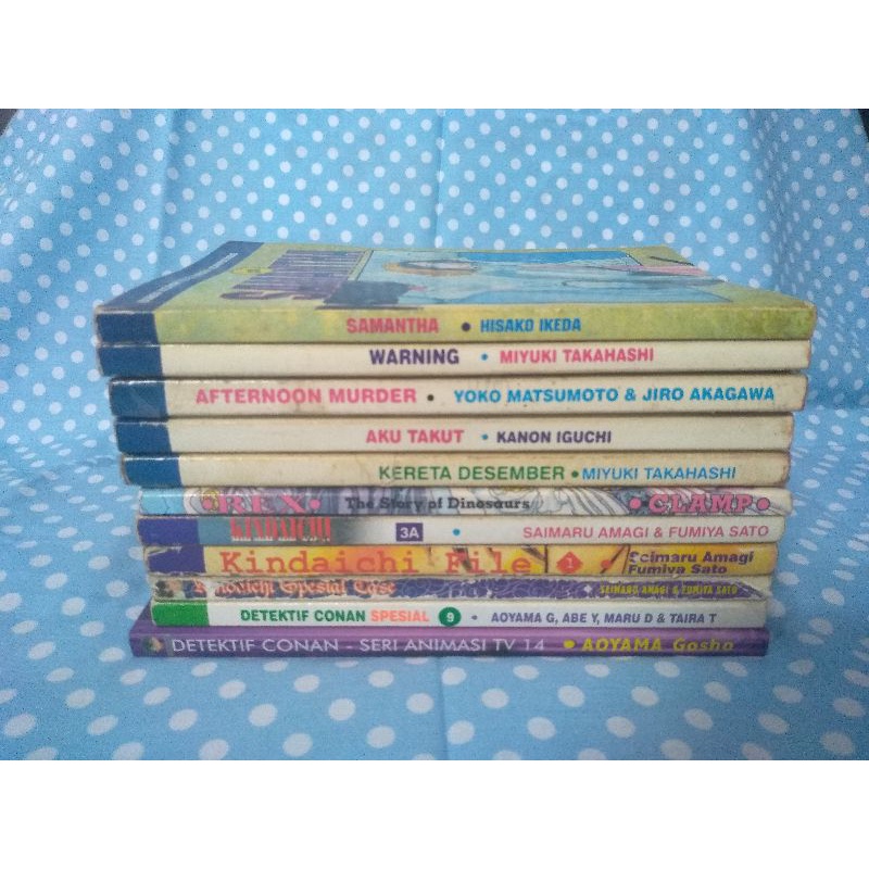 Preloved Komik Cabutan Campur Misteri