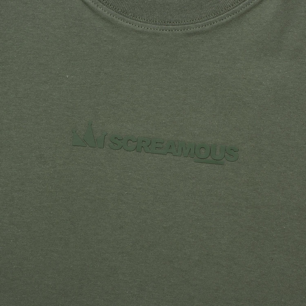 Screamous Kaos T-Shirt OVERSIZED LEGEND TINY DEEP LICHEN GREEN