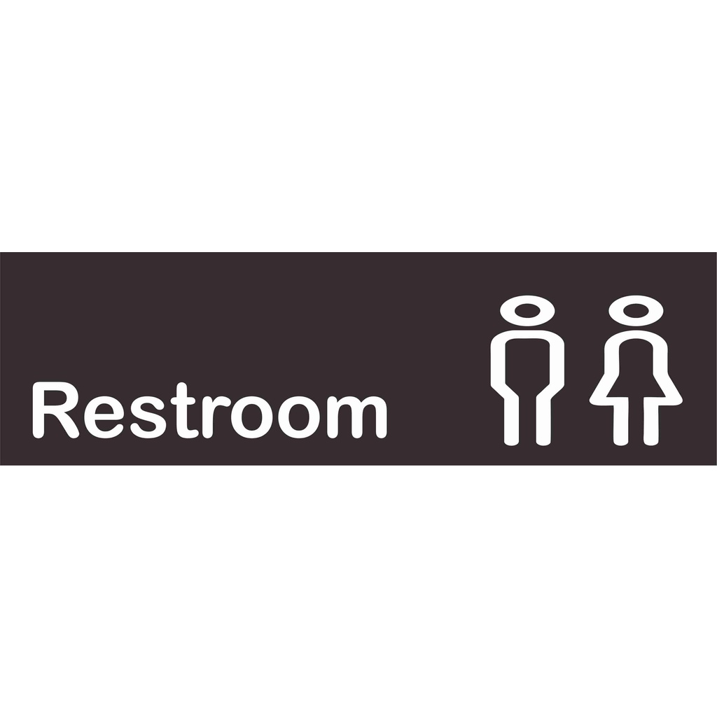 Akrilik / Stiker Vinyl Restroom