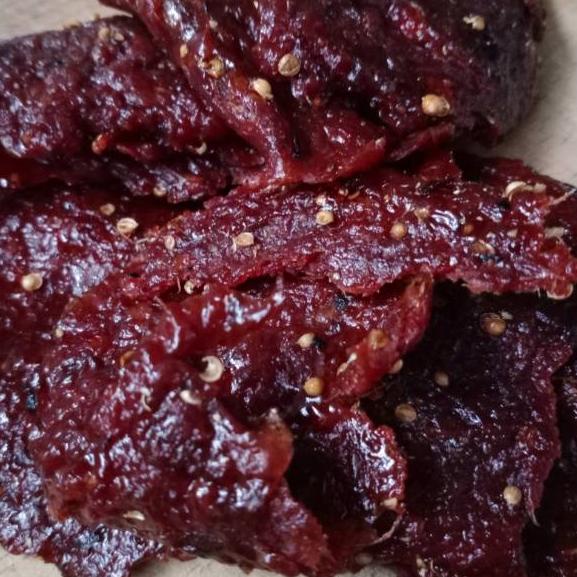 

❉ Dendeng sapi manis 400 gr / dendeng sapi empuk dan halal ➵