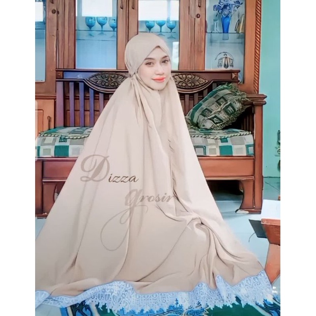 Mukena lesti travel katun premium