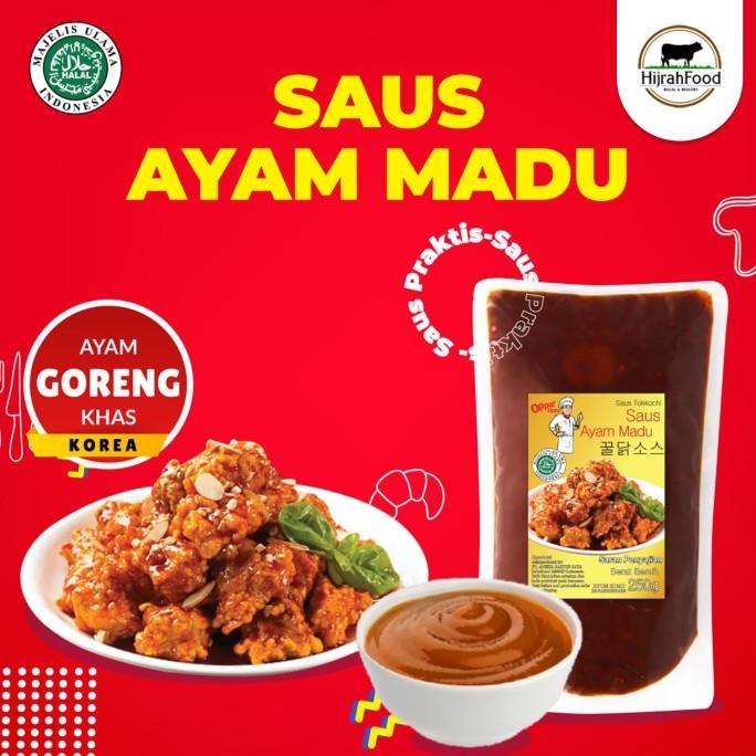 

Saus Ayam Madu Tokkochi Khas Korea | Honey Chicken Sauce (250 g)