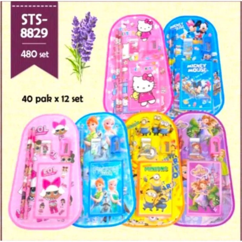 

PAKET ALAT TULIS SET 5IN1 KARAKTER LUCU /SET ALAT TULIS SEKOLAH-8829