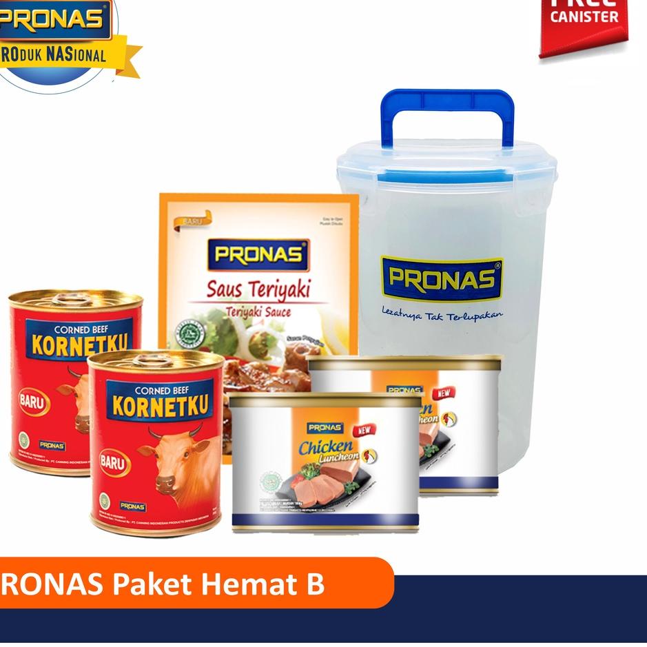 

➷ PRONAS Paket Hemat B Bundling 5 pcs Free Canister ۞