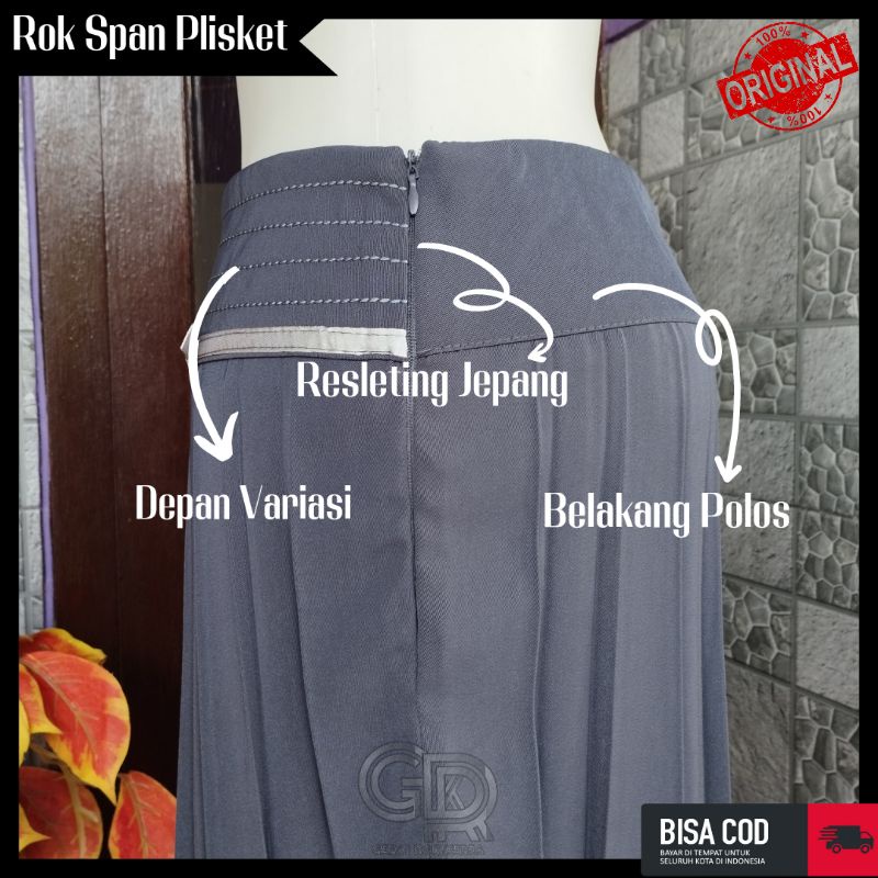 Rok Plisket Abu Tua Rok Sma Lipat Besar Rok Plisket Kantoran Rok Abu Sma Rok Plisket Warna Abu Tua Rok Pita Rok Rempel Kerja Rok Plisket Panjang Wanita Rok Kantoran Wanita Size S M L XL  Rok Plisket Formal Rok Kerja Plisket Rok