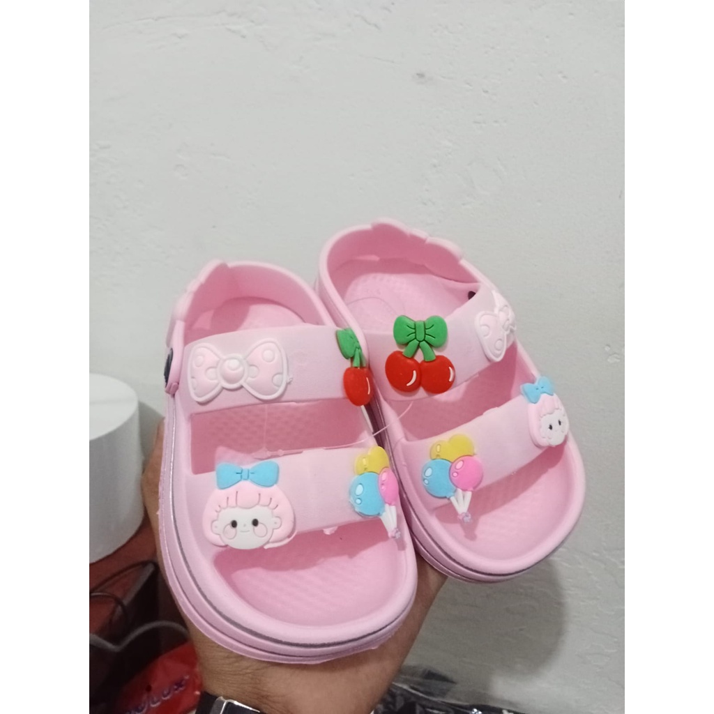 Sandal gunung anak Perempuan Korean Style Kekinian 808C - 808E(28-35) Sandal Gunung Korean Style kekinian