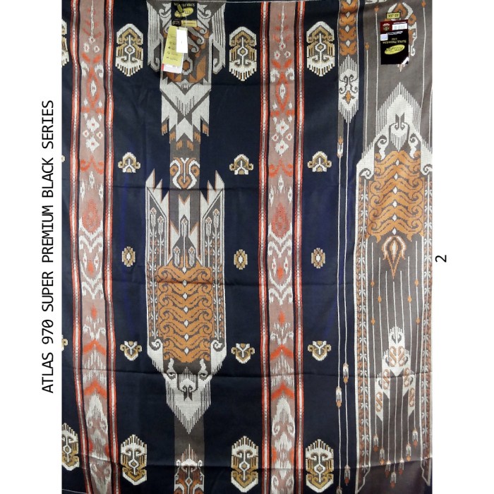 SARUNG ATLAS SUPER PREMIUM 970 BLACK SERIES