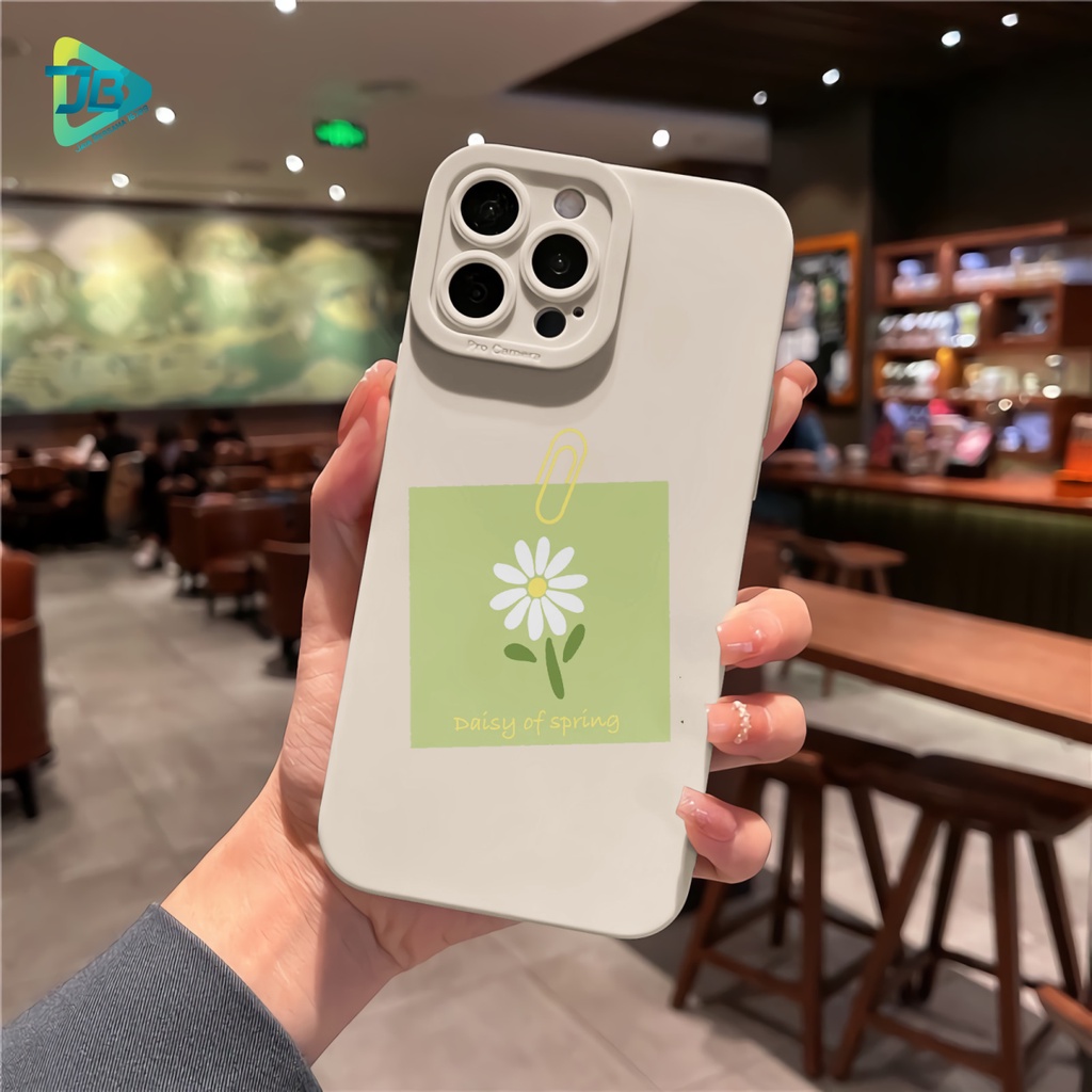 CUSTOM CASE SOFTCASE SILIKON PROCAMERA DAISY CUSTOM IPHONE 6 6S 7 7+ 8 8+ X XS MAX 11 12 13 14 PRO MAX JB7384