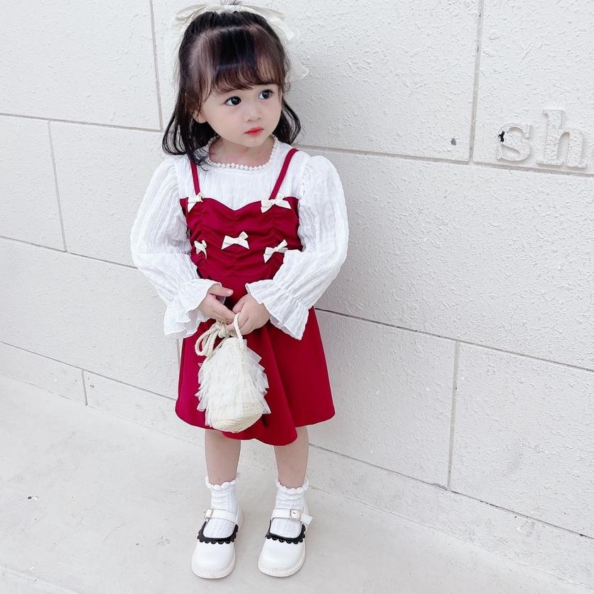 READY heybaby DRESS CHARLOTTE 2155 EBV Baju Dress Anak Perempuan Import Dress anak bayi/Bayi Perempu