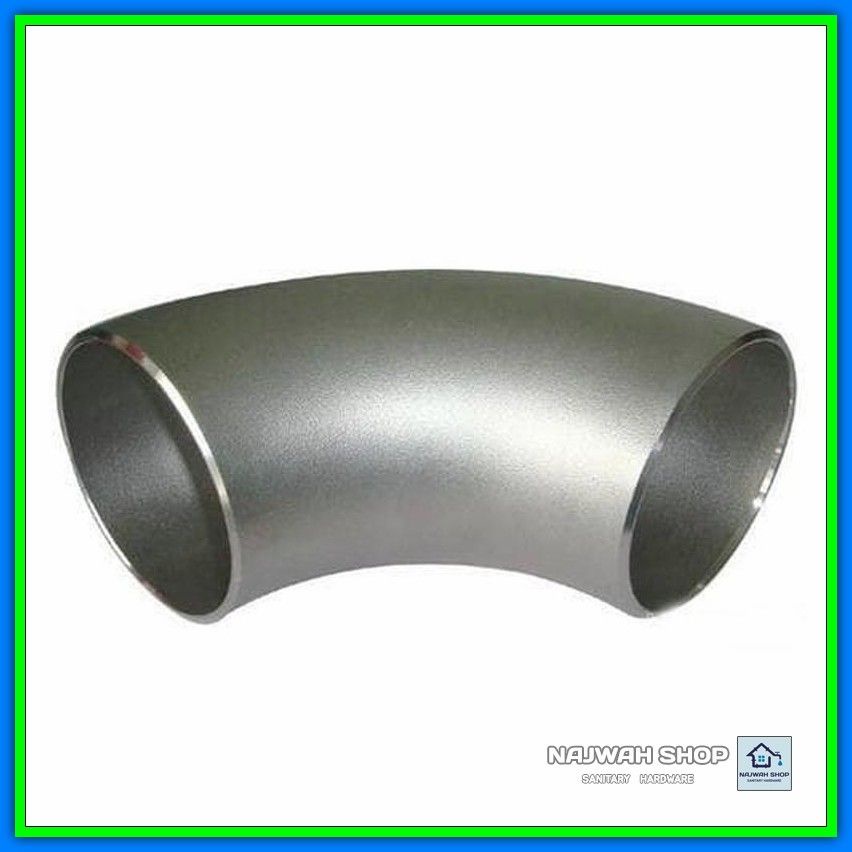Fitting Knee Elbow 6" inch SCH 40 Las Stainless Steel SS 304 Murah Berkualitas