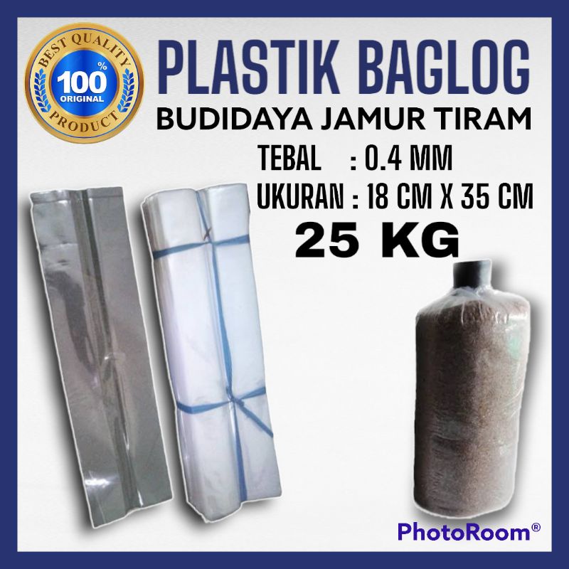 PLASTIK BAGLOG JAMUR / PLASTIK LOG JAMUR / PLASTIK LIPAT/ PLASTIK MURAH / PLASTIK JAMUR TIRAM / PLAS