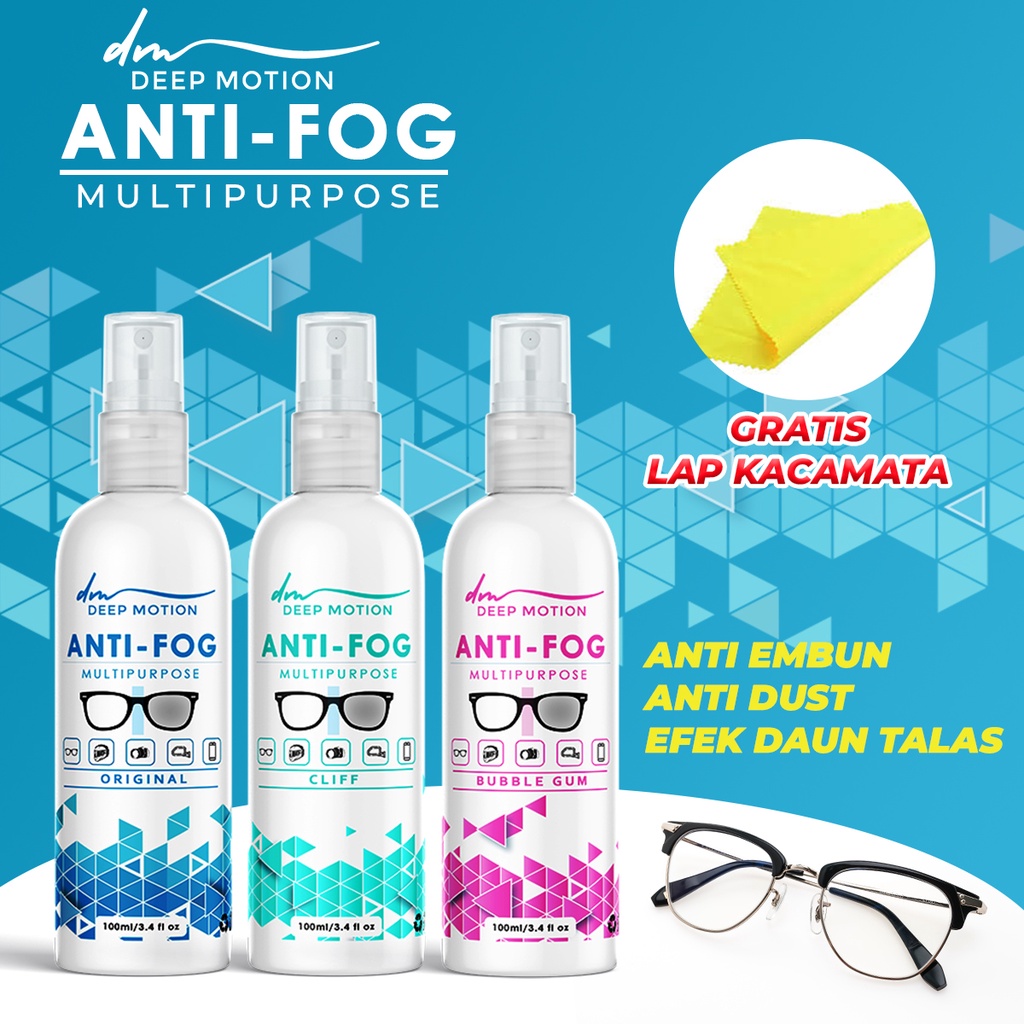 Pembersih Kacamata Lensa Anti Fog Anti Embun