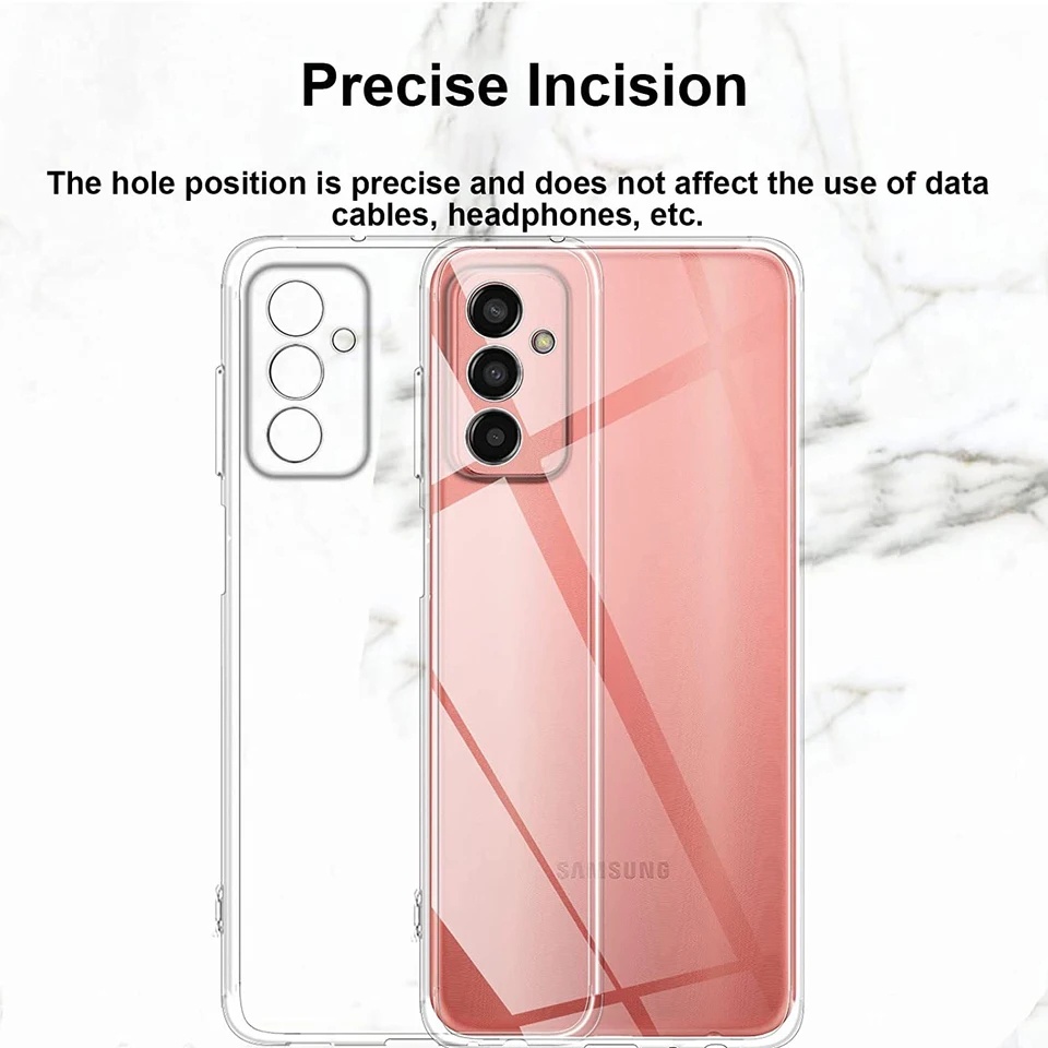 Clear Case Airbag Samsung S8 S8 Plus S9 S9 Plus S10 S10 Plus S21SE S20 S21 S22 S23 Ultra Plus Silikon Bening Four Sided Lentur Lembut Anti Jamur