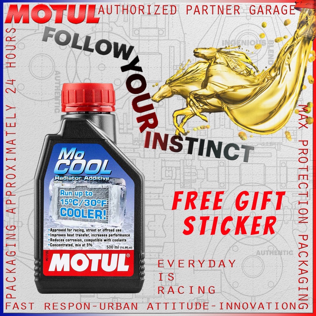 MOTUL MOCOOL ENGINE COOLANT 500ML ORIGINAL 100%