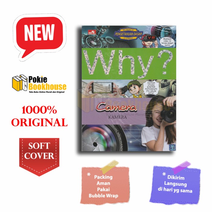 Knowledge Best Seller Why? Seri Science Pengetahuan Dasar Comic Elex Media